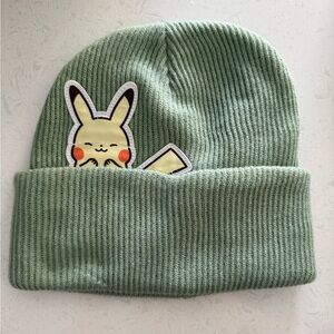 Never Worn 90s Style Pikachu Beanie